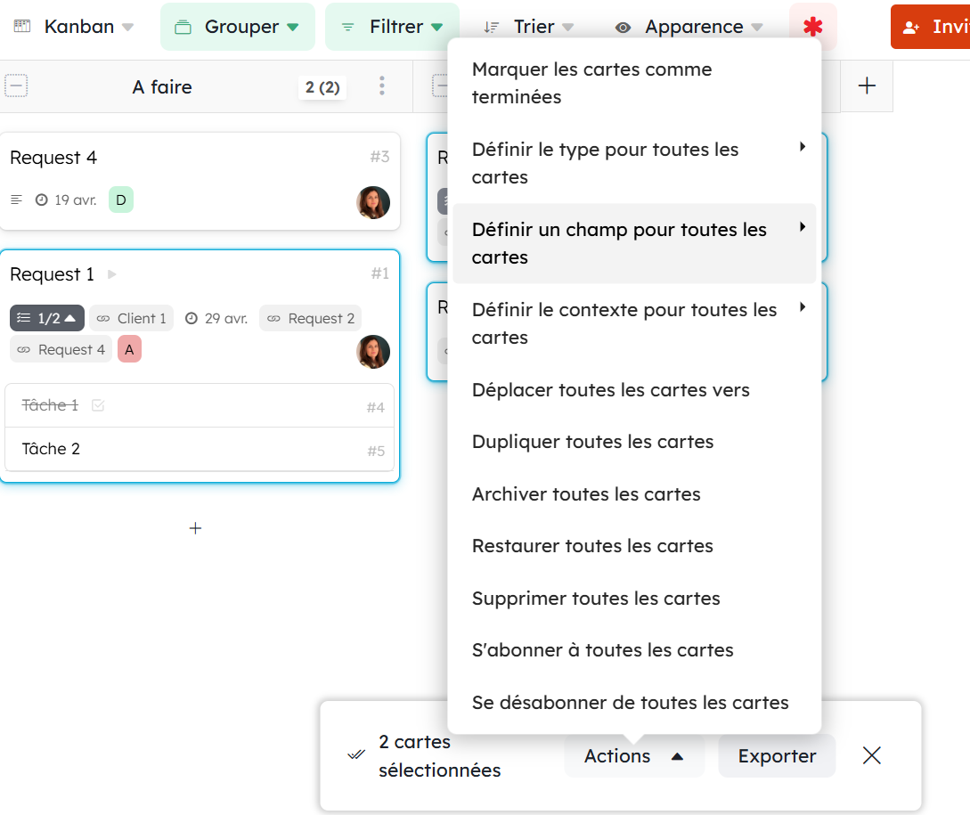 batch editing with search