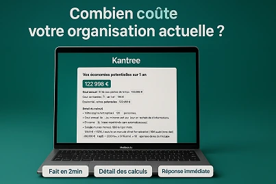 Combien coûte votre organisation actuelle ?