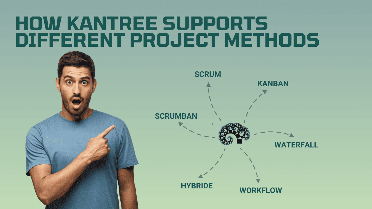 How does Kantree adapt to different project methodologies?