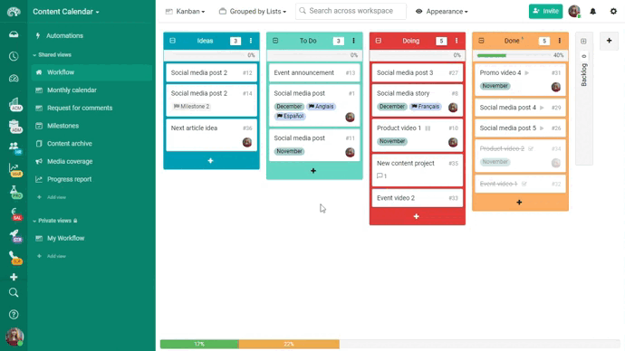 Identifiez votre équipe dans les cartes Kantree